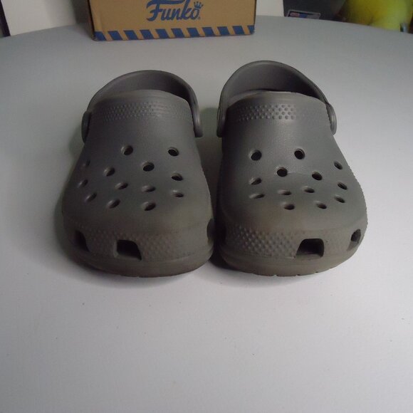 CROCS Youth c10 Gray - Picture 1 of 6